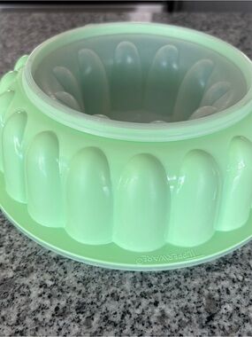 Tupperware Mint Green Gelatin Mold